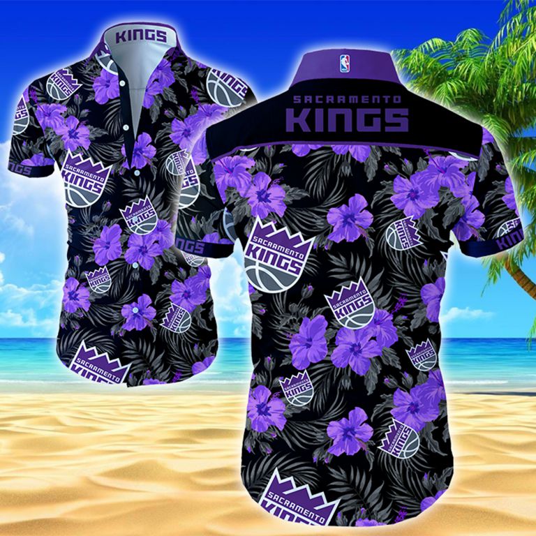 Nba Sacramento Kings Hawaiian Hawaiian Shirt Summer Button Up Nba Sacramento Kings Hawaiian Hawaiian Shirt Summer Button Up