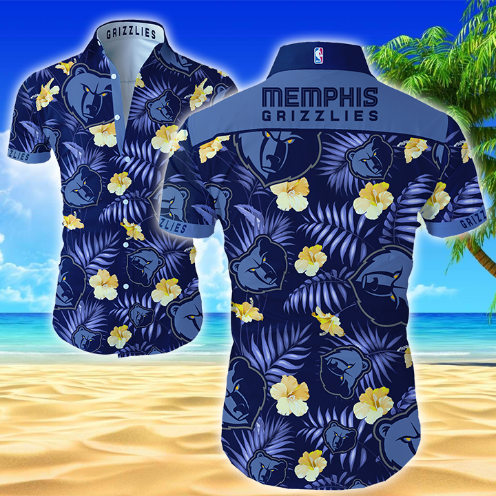 Nba Memphis Grizzlies Hawaiian Hawaiian Shirt Summer Button Up Nba Memphis Grizzlies Hawaiian Hawaiian Shirt Summer Button Up