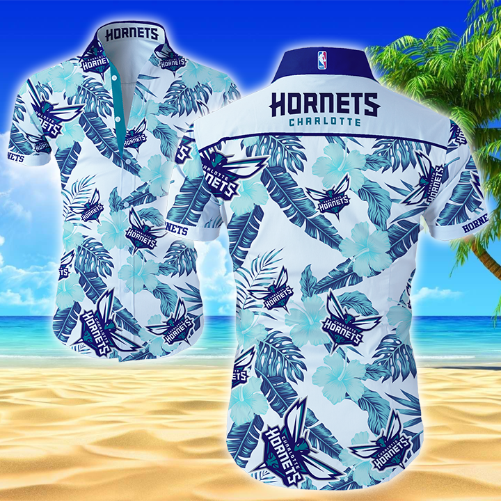 Nba Charlotte Hornets Hawaiian Hawaiian Shirt Summer Button Up Nba Charlotte Hornets Hawaiian Hawaiian Shirt Summer Button Up