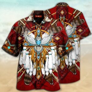 Native American Symbol All Over Printed Hawaiian Shirt
