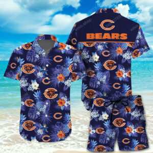 National Football League Chicago Bears Printing Hawaiian Shirt