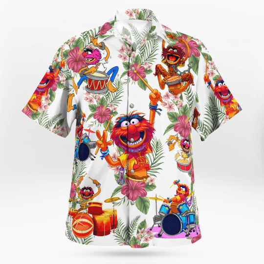 Muppet Drumming Hawaiian Shirt Muppet Drumming Hawaiian Shirt
