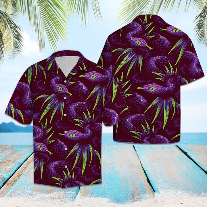 Mr Snake In The Rainforest Hawaiian Shirt Summer Button Up Mr Snake In The Rainforest Hawaiian Shirt Summer Button Up