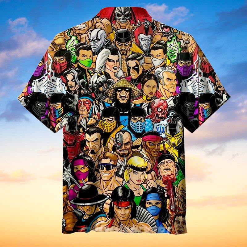 Mortal Kombat Hawaiian Shirt Mortal Kombat Hawaiian Shirt