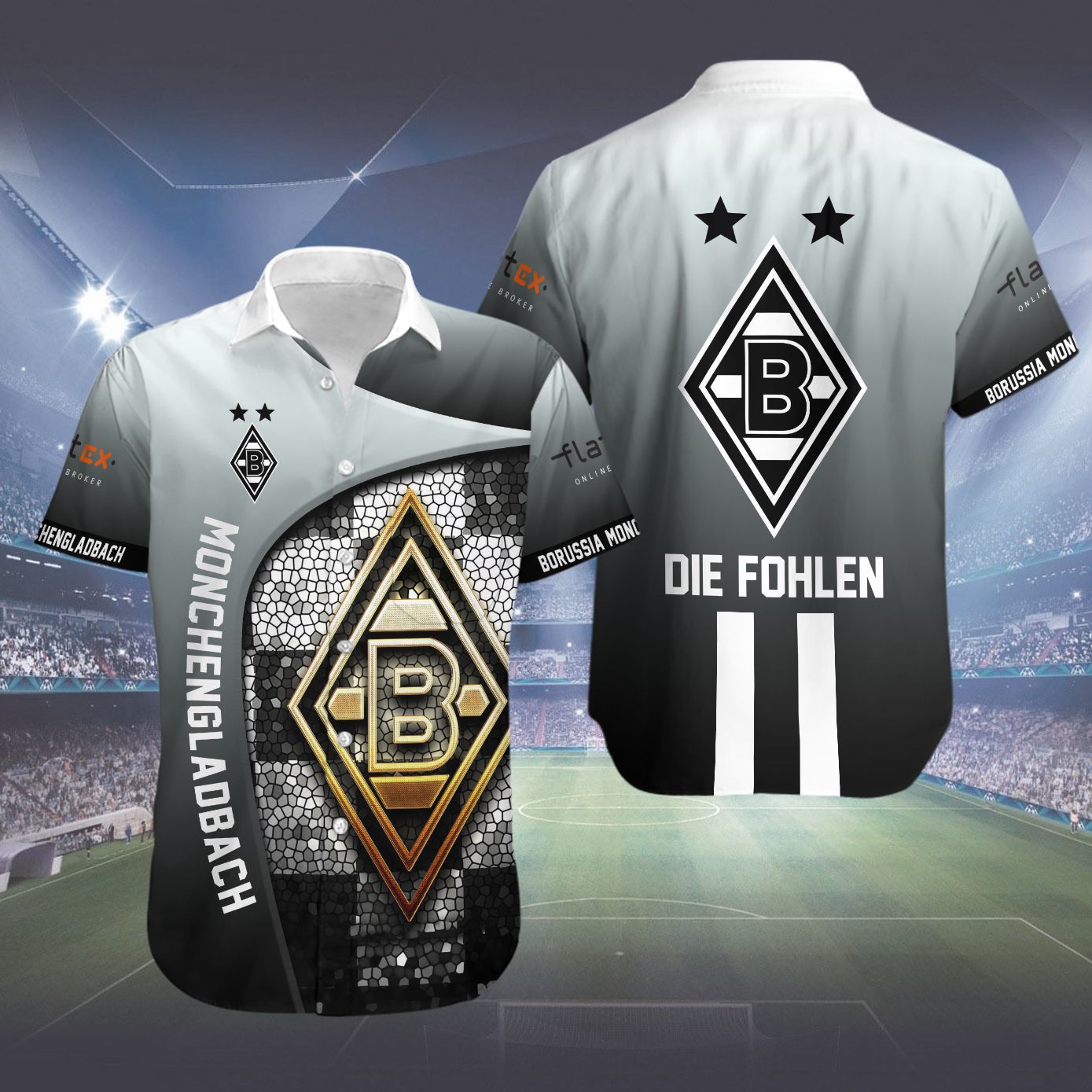 Monchengladbach Die Fohlen Hawaiian Shirt Monchengladbach Die Fohlen Hawaiian Shirt