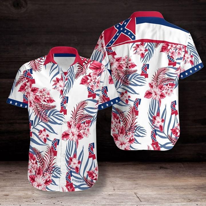 Mississippi Tropical Hawaiian Shirt Mississippi Tropical Hawaiian Shirt