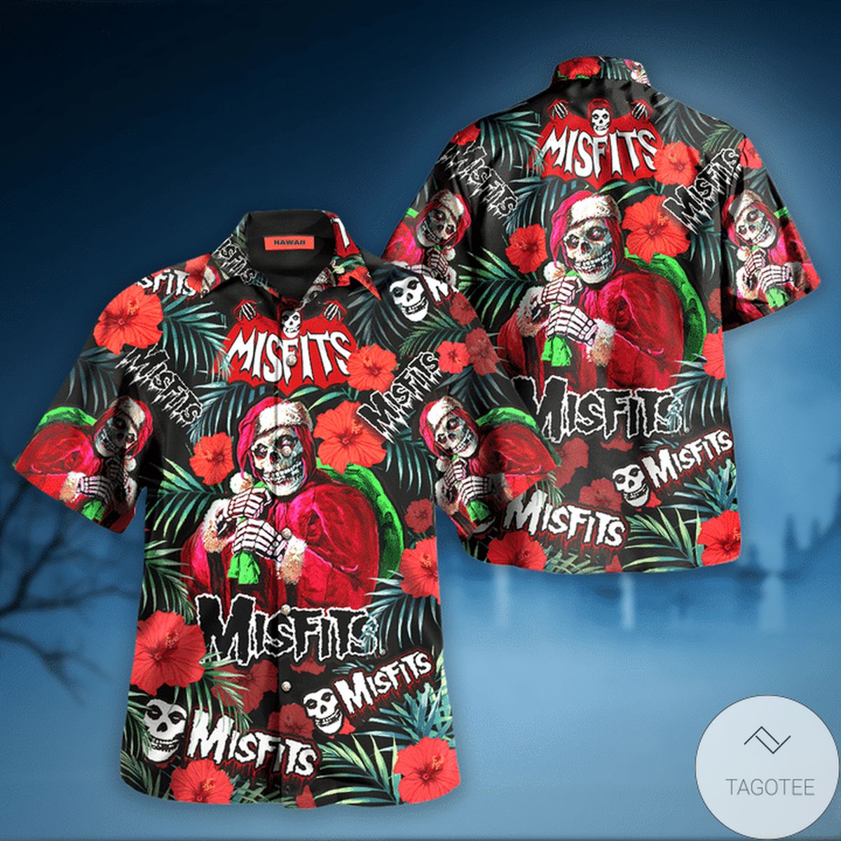 Misfits Wants Your Skulls Hawaiian Shirt Misfits Wants Your Skulls Hawaiian Shirt