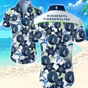 Minnesota Timberwolves Hawaiian Shirt Summer Button Up