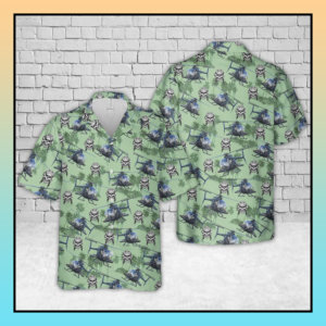 Mh/Ah-6M Little Bird Hawaiian Shirt
