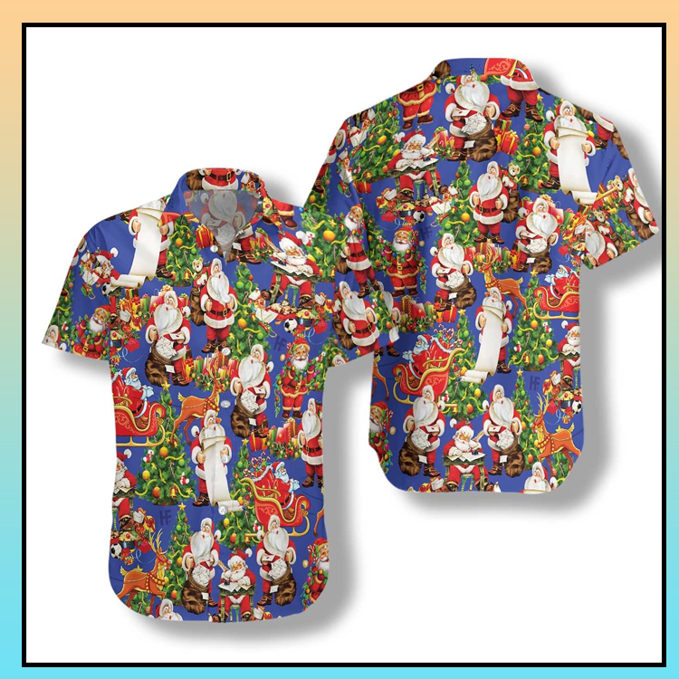 Merry Christmas Santa Claus Hawaiian Shirt Merry Christmas Santa Claus Hawaiian Shirt