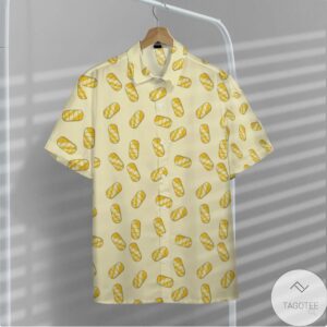 Meowth Gold Coin Pattern Pokemon Hawaiian Shirt