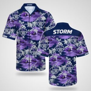 Melbourne Storm Hawaiian Shirt Summer Button Up