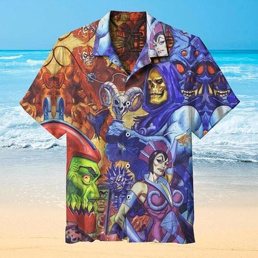 Masters Of Evil Short Sleeve Hawaiian Shirt Masters Of Evil Short Sleeve Hawaiian Shirt