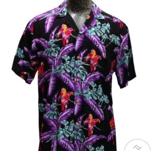 Magnum Pi Black Hawaiian Shirt