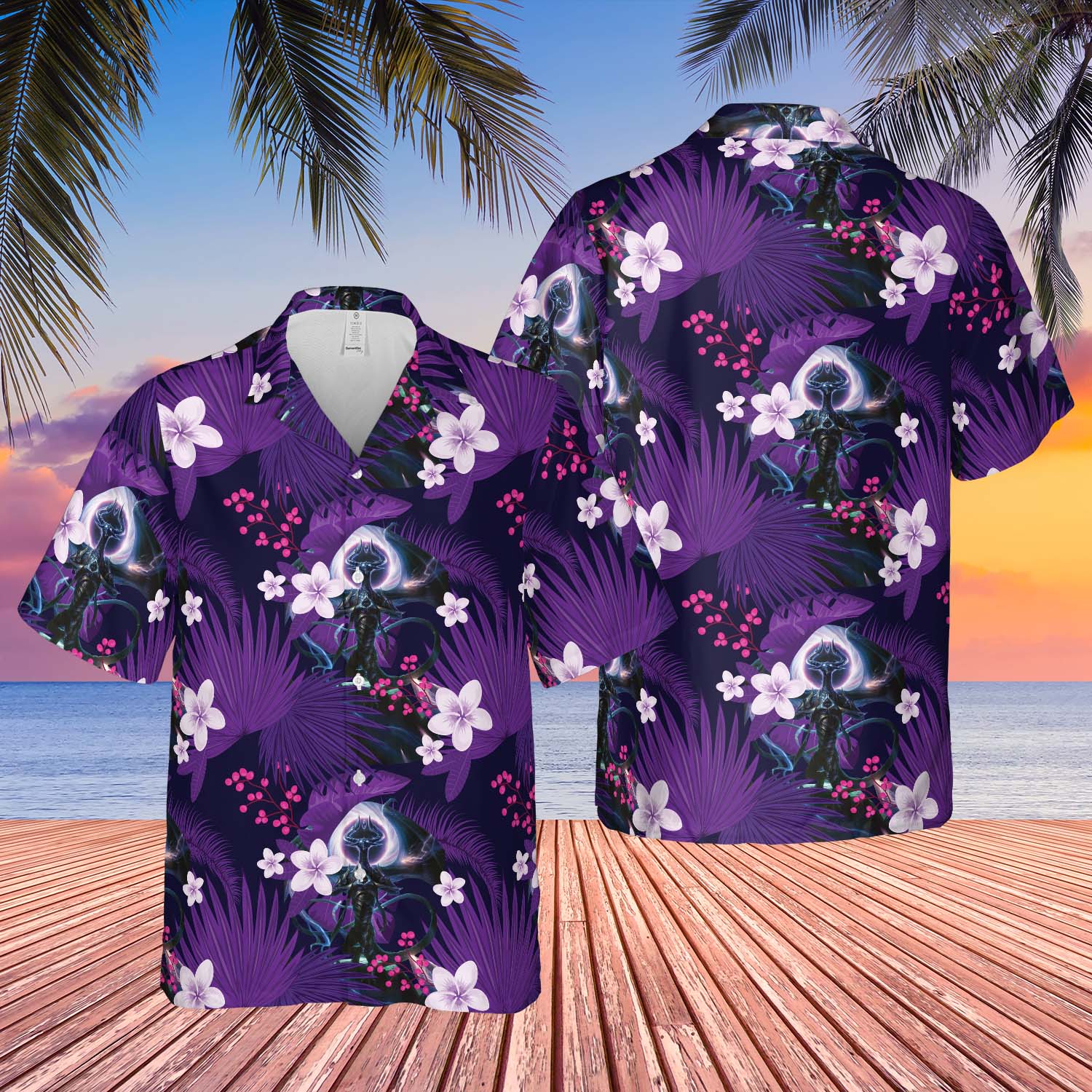 Magic The Gathering Nicol Bolas Hawaiian Shirt Magic The Gathering Nicol Bolas Hawaiian Shirt