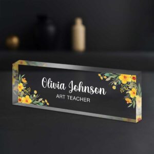 Personalized Name Desk Plate, Custom Desk Plaque, Acrylic Name Plate for Desk, Gifts for Coworker, Christmas Gift for Boss, New Job Gifts 1 benicee shop personalized name desk plate custom desk plaque acrylic name plate for desk gifts for coworker christmas gift for boss new job gifts 6.jpg