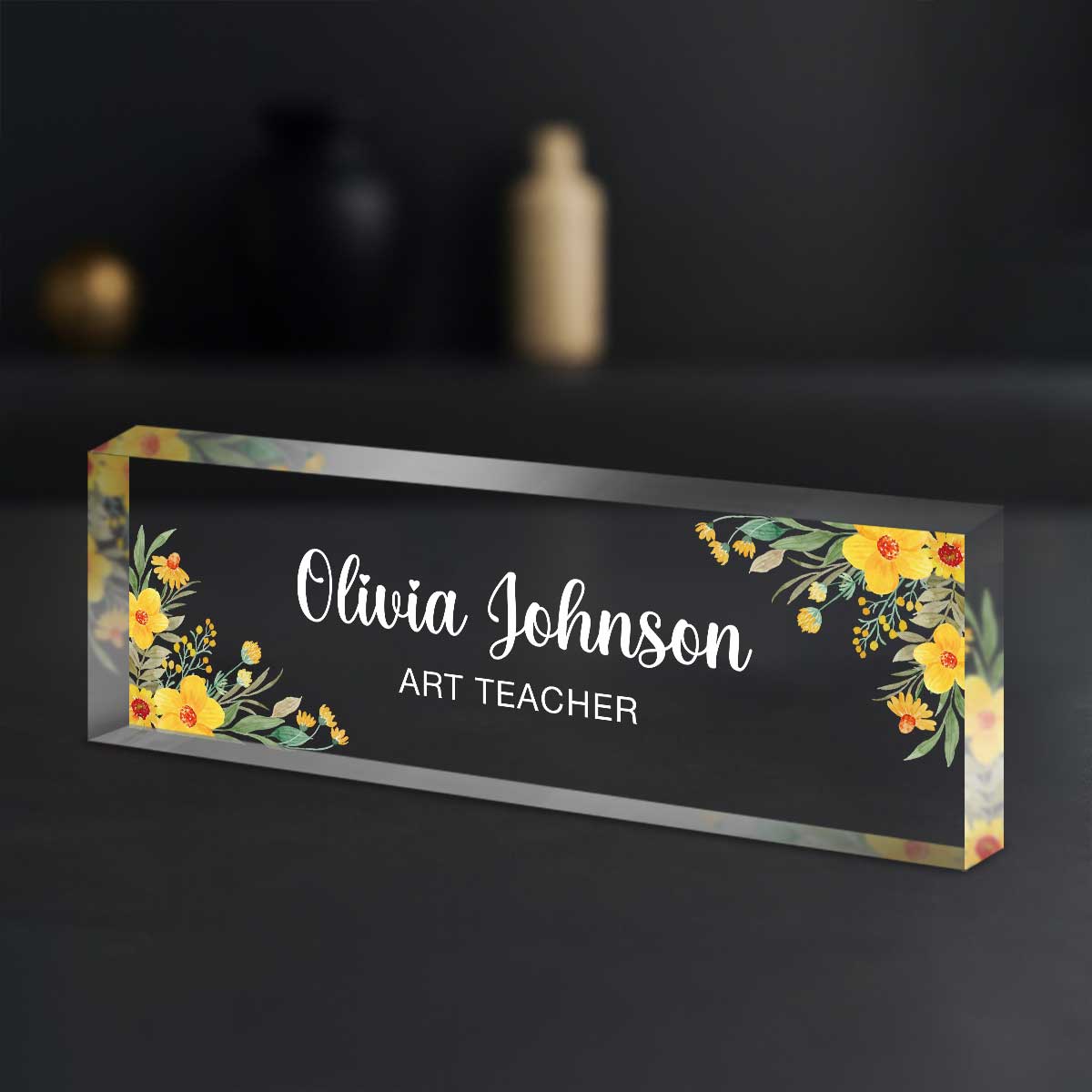 Personalized Name Desk Plate, Custom Desk Plaque, Acrylic Name Plate for Desk, Gifts for Coworker, Christmas Gift for Boss, New Job Gifts Personalized Name Desk Plate, Custom Desk Plaque, Acrylic Name Plate for Desk, Gifts for Coworker, Christmas Gift for Boss, New Job Gifts