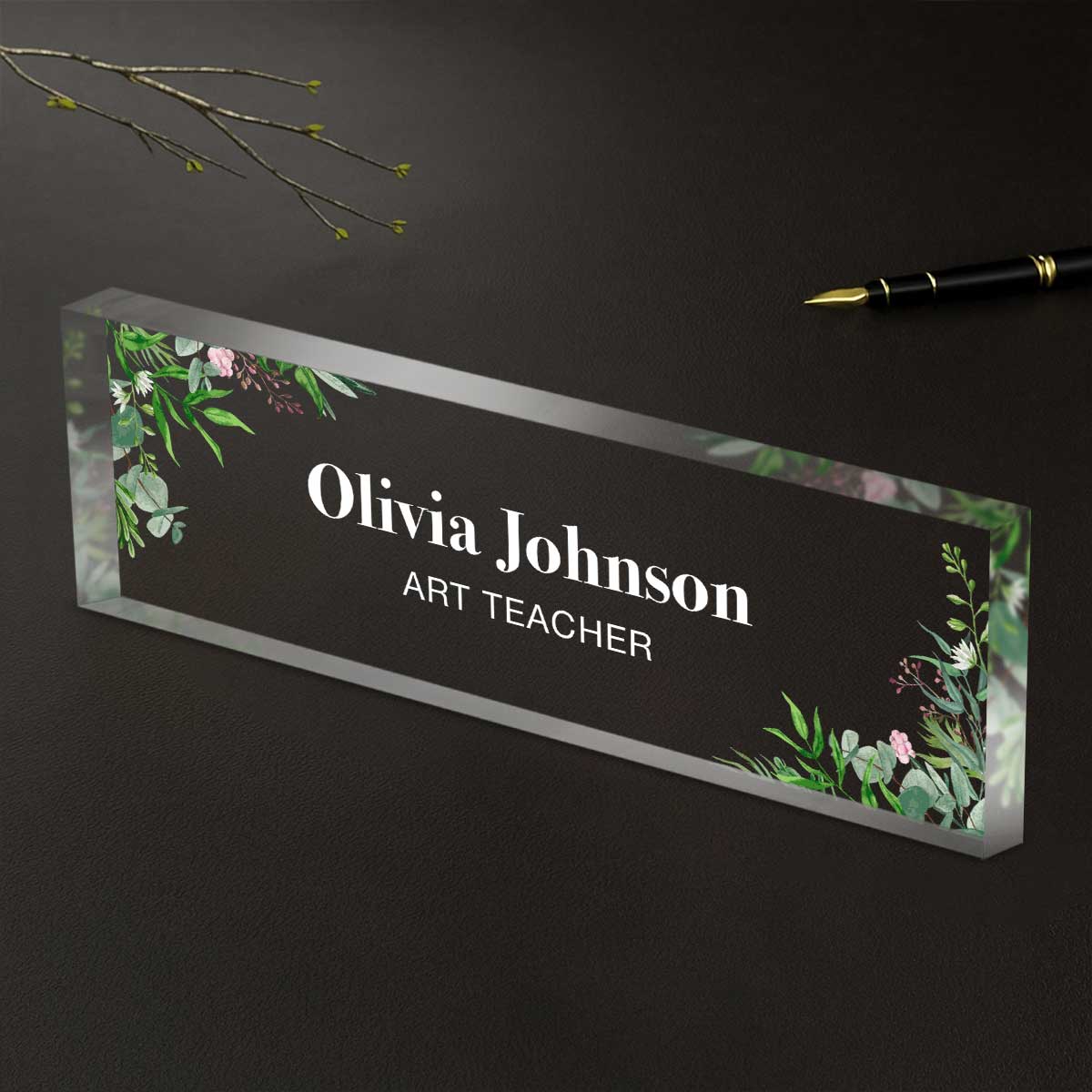 Personalized Name Desk Plate, Custom Desk Plaque, Acrylic Name Plate for Desk, Gifts for Coworker, Christmas Gift for Boss, New Job Gifts Personalized Name Desk Plate, Custom Desk Plaque, Acrylic Name Plate for Desk, Gifts for Coworker, Christmas Gift for Boss, New Job Gifts