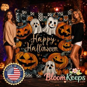 Festive Halloween Blanket Warm and Soft Suitable for Sofa Bed Car Office 2.jpg