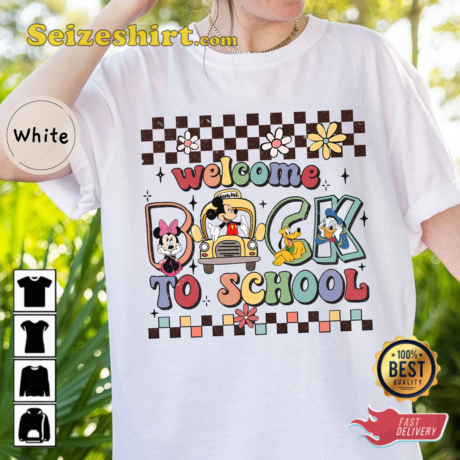 Disney Welcome Back School Mickey And Friends T-shirt Disney Welcome Back School Mickey And Friends T-shirt