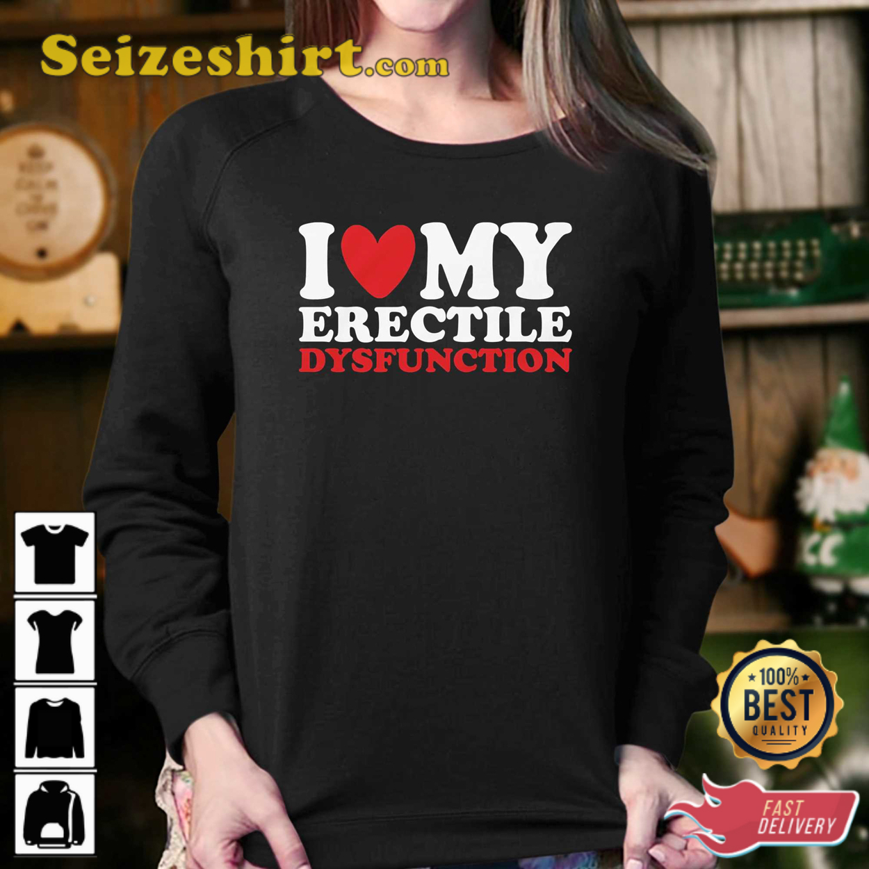 I Heart My Erectile Dysfunction T-Shirt I Heart My Erectile Dysfunction T-Shirt