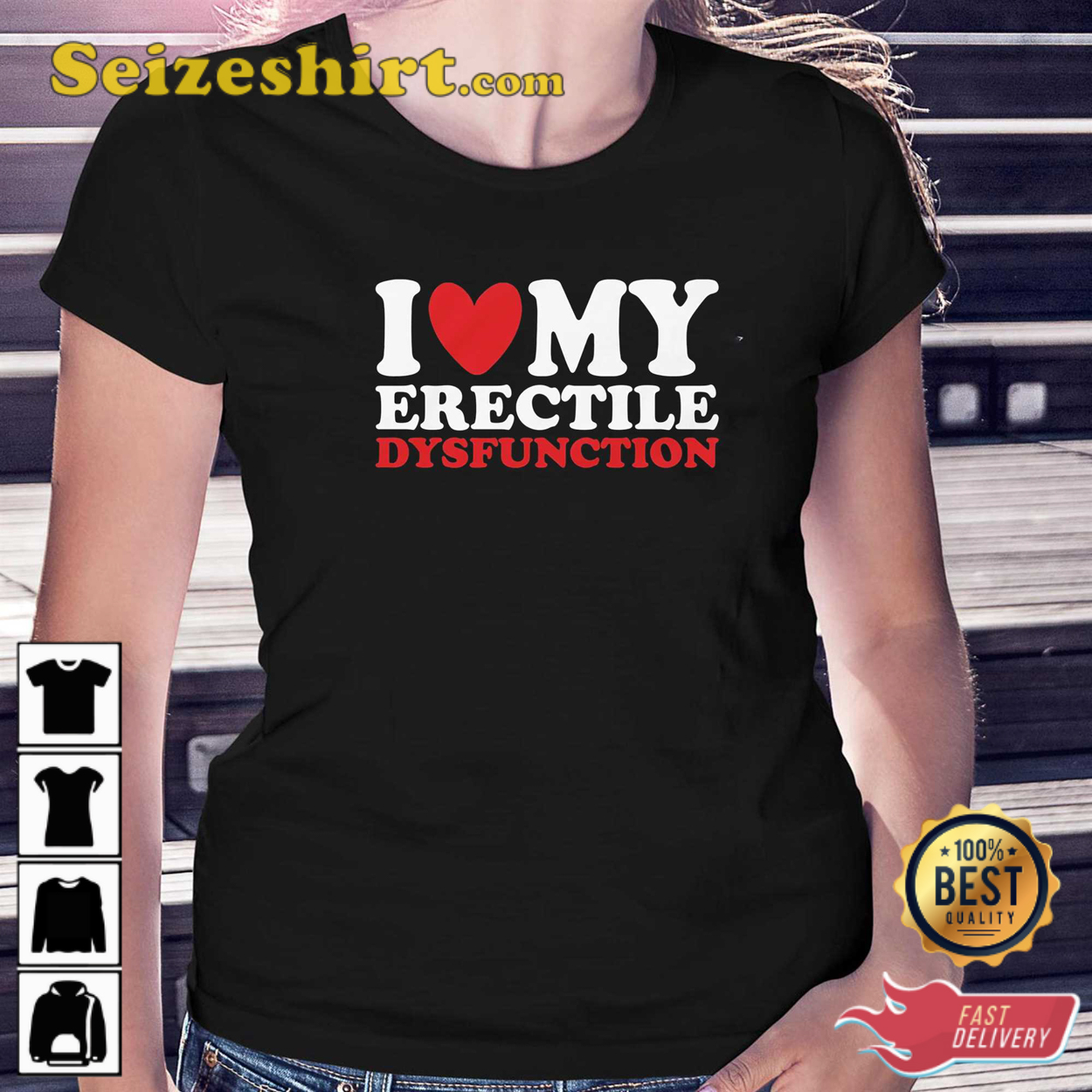 I Heart My Erectile Dysfunction T-Shirt I Heart My Erectile Dysfunction T-Shirt