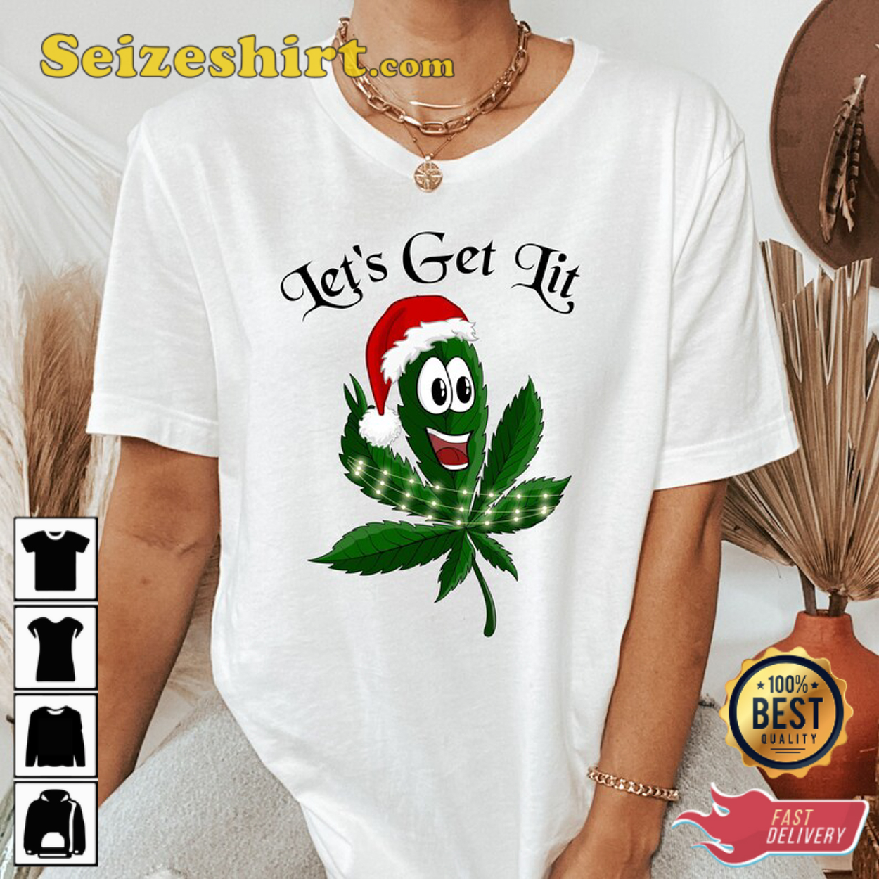 Weed Christmas Shirt, Santa Cannabis T-Shirt, Holiday Marijuana Tshirt, Weed Leaf Xmas Shirt Weed Christmas Shirt, Santa Cannabis T-Shirt, Holiday Marijuana Tshirt, Weed Leaf Xmas Shirt