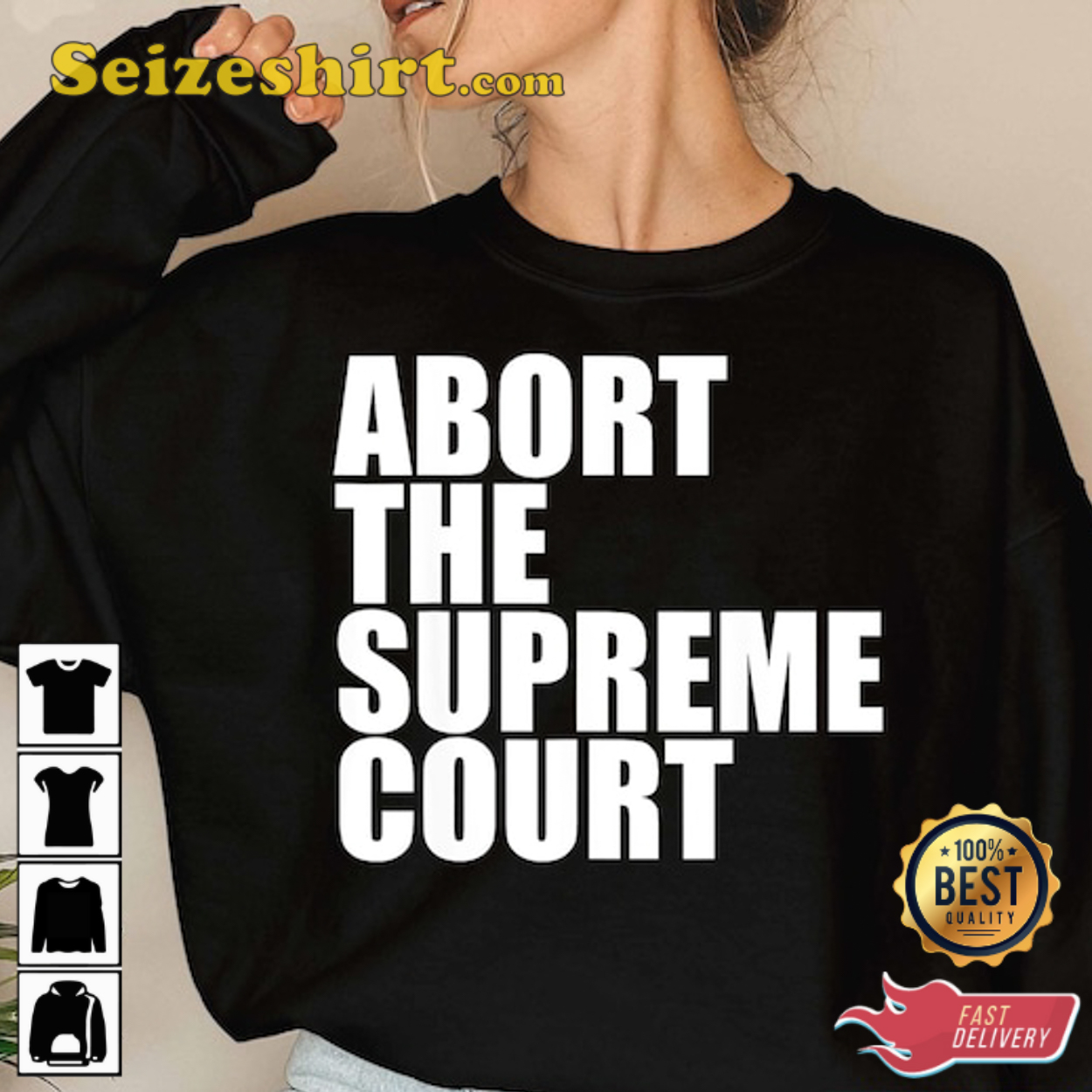 Womens Abortion Rights, Abort The Supreme Court Feminist Protest T-Shirt Womens Abortion Rights, Abort The Supreme Court Feminist Protest T-Shirt