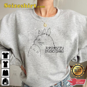 Totoro Tshirt, Cute Totoro Tshirt, Studio Ghibli T-Shirt, Ghibli Shirt, Hayao Miyazaki, Studio Ghibli Gift 1 Totoro Tshirt Cute Totoro Tshirt Studio Ghibli T Shirt Ghibli Shirt Hayao Miyazaki Studio Ghibli Gift 2.jpg