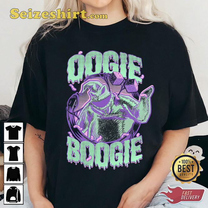 The Nightmare Before Christmas Oogie Boogie Disney Ghost T-Shirt The Nightmare Before Christmas Oogie Boogie Disney Ghost T-Shirt