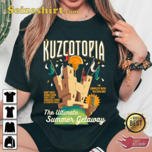 Disney The Emperors New Groove Greeting From Kuzcotopia Cartoon T Shirt 2.jpg