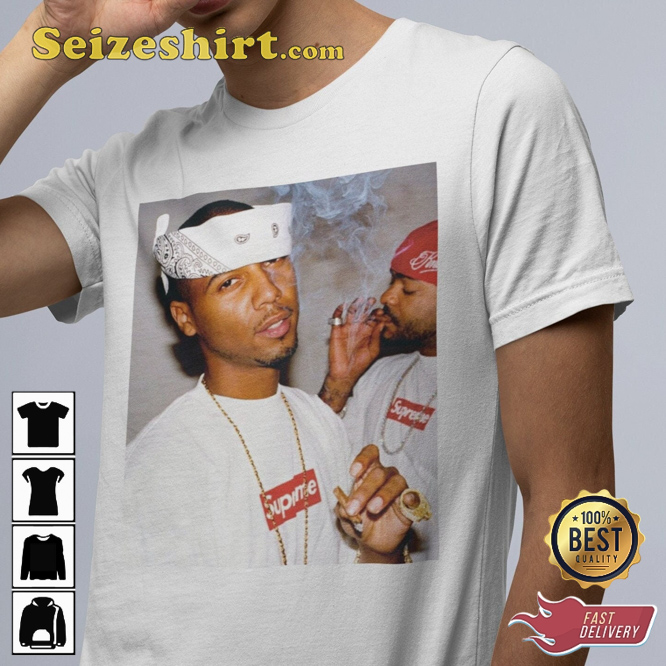 Juelz Santana The Diplomats Back to the Crib Trendy Unisex T-Shirt Juelz Santana The Diplomats Back to the Crib Trendy Unisex T-Shirt