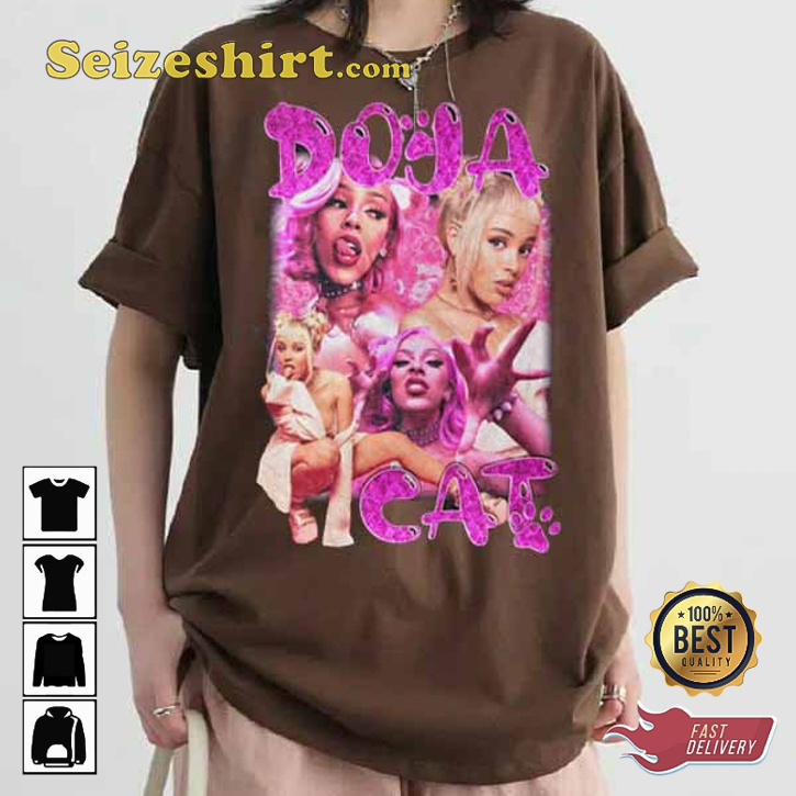 Doja Cat Rapper Rap Clothing Nasa Hot Fanwear T-Shirt Doja Cat Rapper Rap Clothing Nasa Hot Fanwear T-Shirt