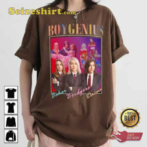 Boygenius Masculina The Record Band Unisex Music Tour 2026 Indie Rock T-Shirt