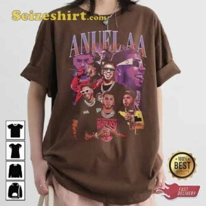 Anuel Aa Real Hasta La Muerte 2026 Music Concert T-Shirt