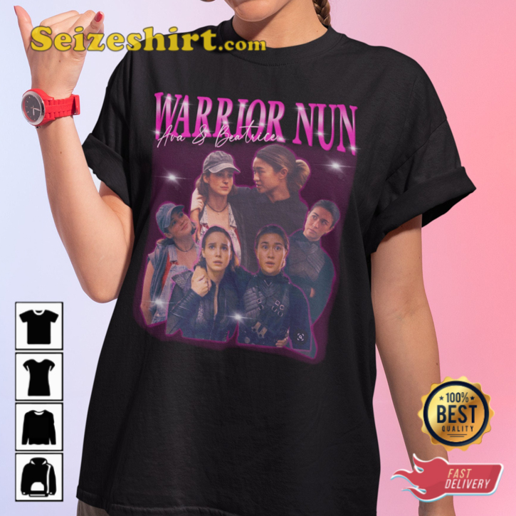 Warrior Nun Alba Baptista Ava Vintage T-Shirt Warrior Nun Alba Baptista Ava Vintage T-Shirt