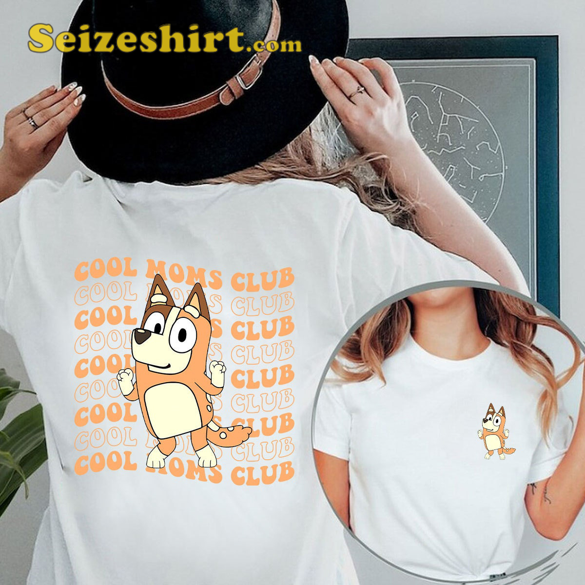 Bluey Cool Ants Club Cartoon T-shirt Bluey Cool Ants Club Cartoon T-shirt