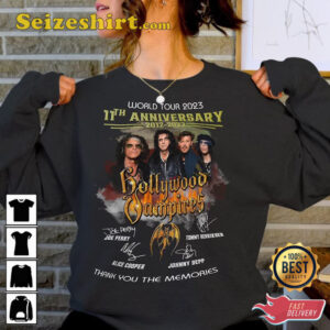 World Tour 2026 11th Anniversary 2012 2026 Hollywood Vampires T-Shirt