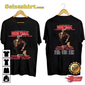 Moneybagg Yo Tour 2026 Larger Than Life  Concert T-shirt