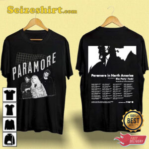Paramore In North America Tour T-Shirt