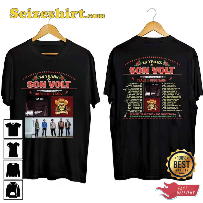 28 Years Of Son Volt 2026 Concert T-Shirt 28 Years Of Son Volt 2026 Concert T-Shirt