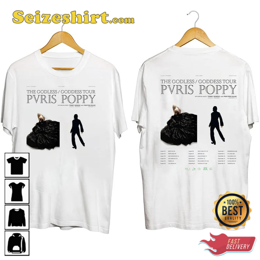 PVRIS The Godless Goddess Tour 2026 T-Shirt PVRIS The Godless Goddess Tour 2026 T-Shirt