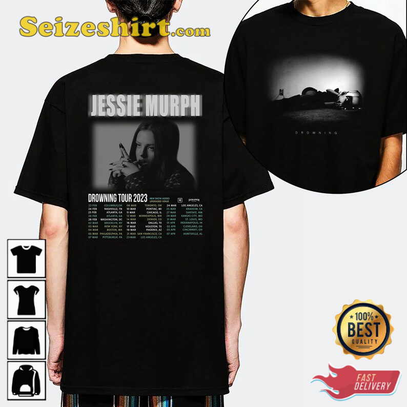Jessie Murph Drowning Tour 2026 T-Shirt Jessie Murph Drowning Tour 2026 T-Shirt