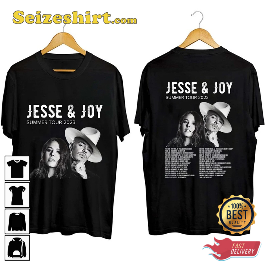 Jesse And Joy 2026 Summer World Tour T-Shirt Jesse And Joy 2026 Summer World Tour T-Shirt