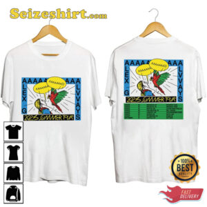 Alvvays and Alex G 2026 Tour T-Shirt