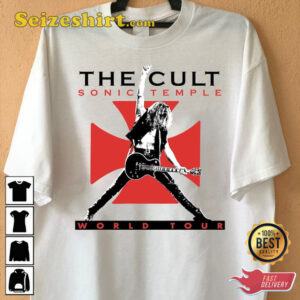 1989 The Cult Sonic Temple World Tour 2026 T-Shirt