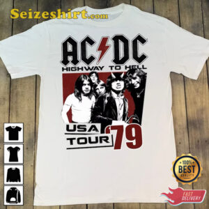 1979 ACDC Highway To Hell USA Tour T-Shirt