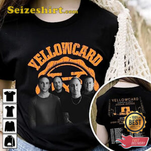Yellowcard 2026 Celebrating 20 Years of Ocean Avenue World Tour T-Shirt
