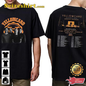 Yellowcard 2023 Celebrating 20 Years of Ocean Avenue World Tour T Shirt 4.jpg