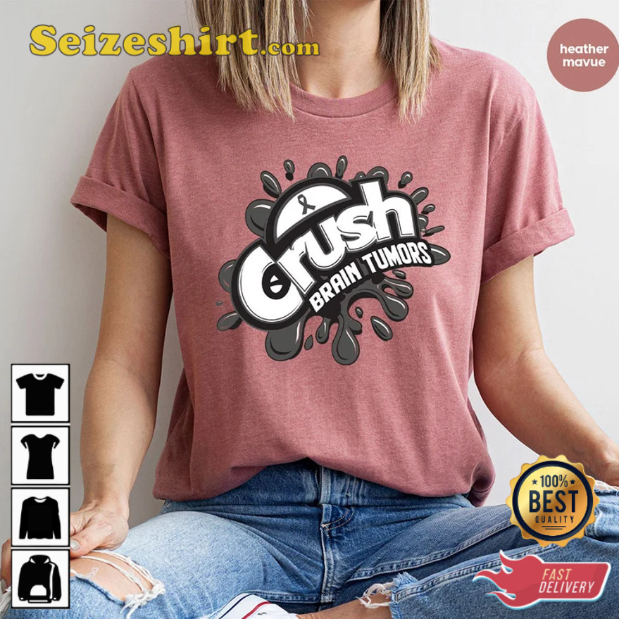 Brain Tumor Crush Graphic T-Shirt Brain Tumor Crush Graphic T-Shirt